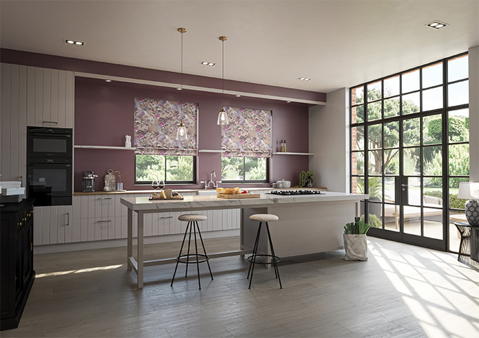 Osaka, Lotus - Motorised Roman Blind - Image 6